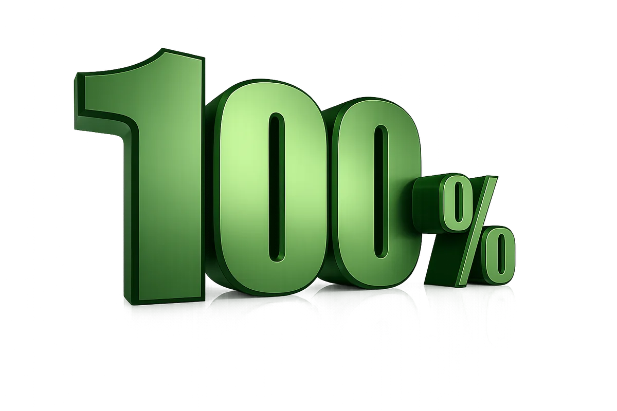 100% On-Time Delivery